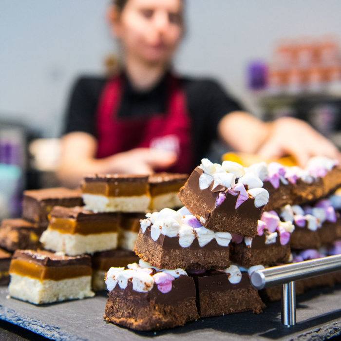 Cakes at Summit Centre café